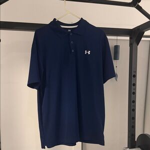 Under Armour Men's Navy Polo Shirt